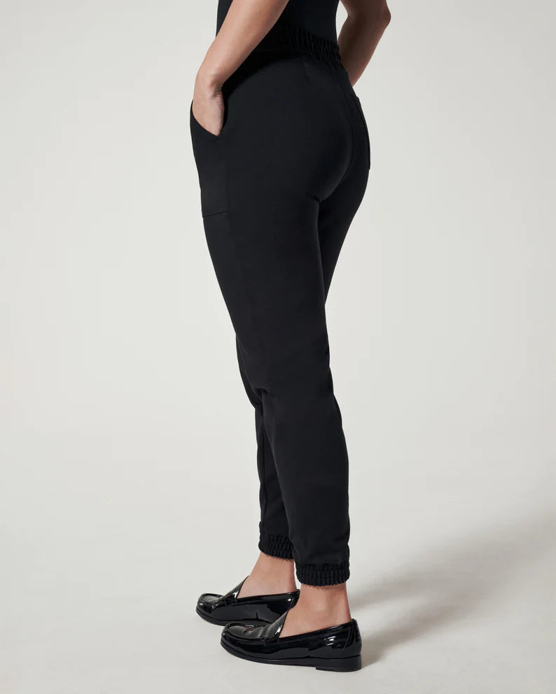 SPANX Leather-Like Front Slit Skinny 20526R Black – Petticoat Fair