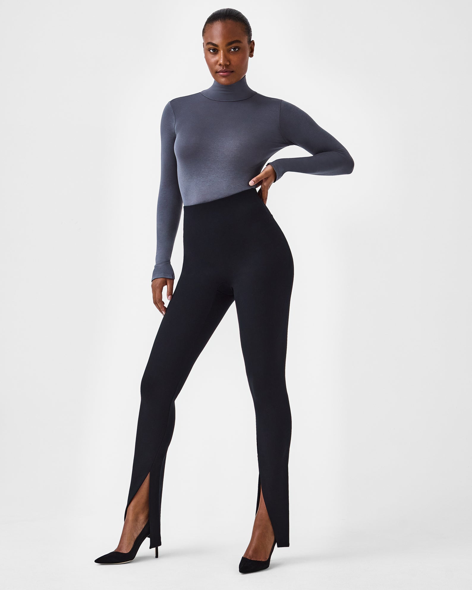 Spanx The Perfect Front Slit Skinny Pants - PapillonStyles