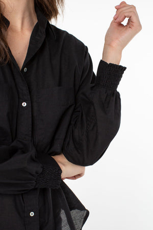 Serra Button Up Long Sleeve Shirt