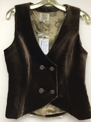 T.ba Gypsy Vest Silk Velvet