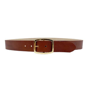 Streets Ahead Classic Belt with Gold Buckle